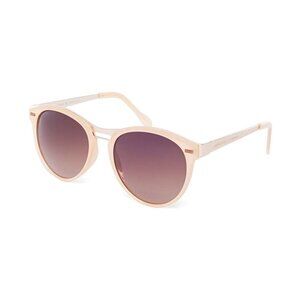 Adrienne Vittadini AV059 Milky White Women’s SPORT Designer Aviator Sunglasses